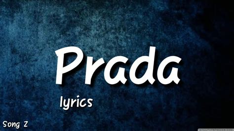 prada lyrics|prada lyrics english.